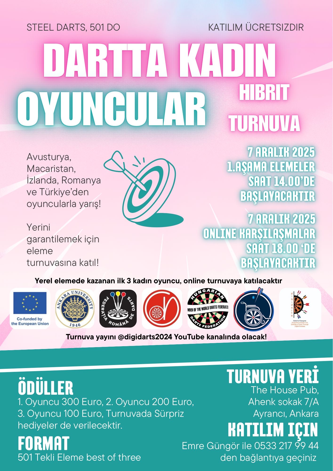 Dartta Kadın Oyuncular